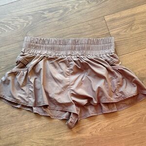 FP Movement by Free People Taupe Athletic Shorts